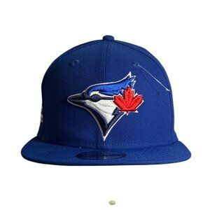 New Era Toronto Blue Jays Hat 2022 Postseason 9Fifty Snapback Cap Blue New